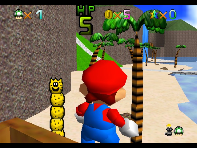 Mario on An Saoire 64 Screenshot 1
